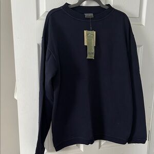 Sahalie Navy Blue Women's Sweatshirt
